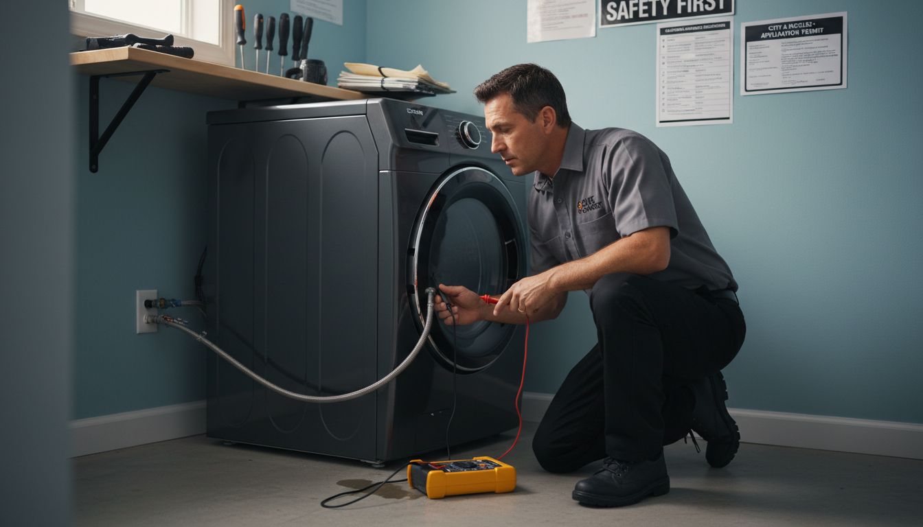 laundry appliance installation