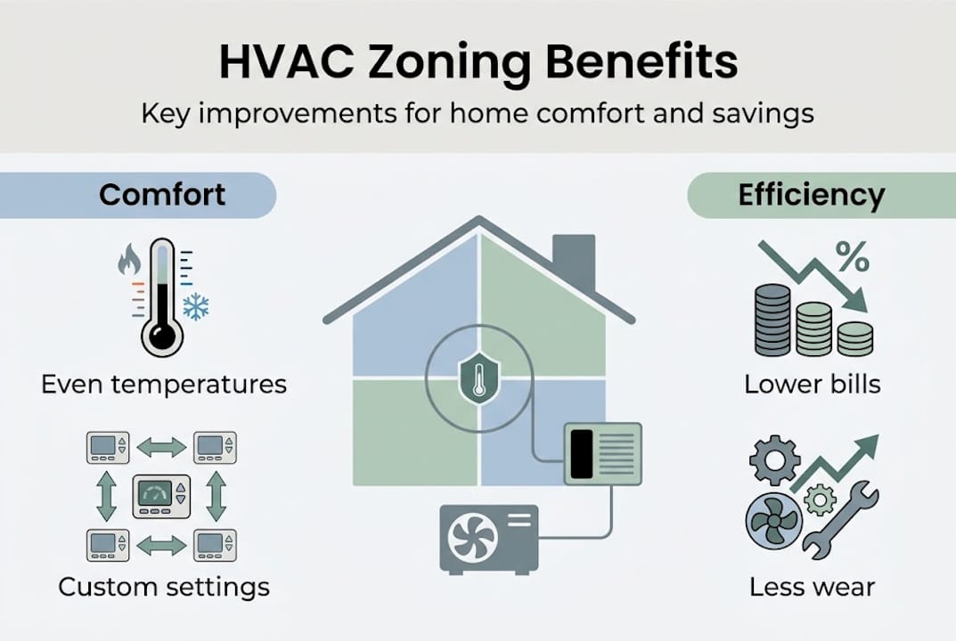 Infographic highlights HVAC zoning benefits