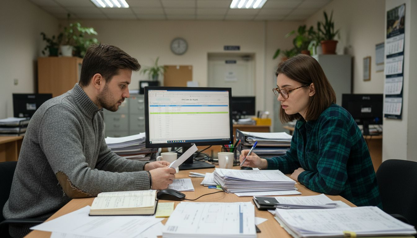 Echipa se ocupă de verificarea facturilor, atât în format digital, cât și pe hârtie.