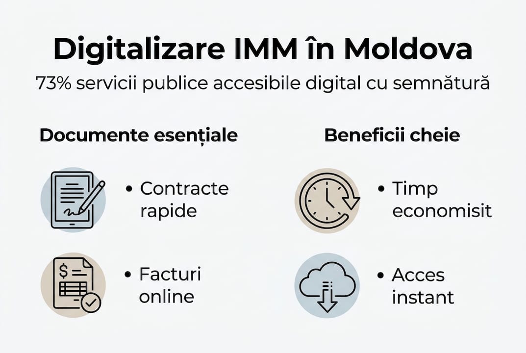 Infografic: Digitalizarea IMM-urilor – avantaje esențiale pentru afaceri