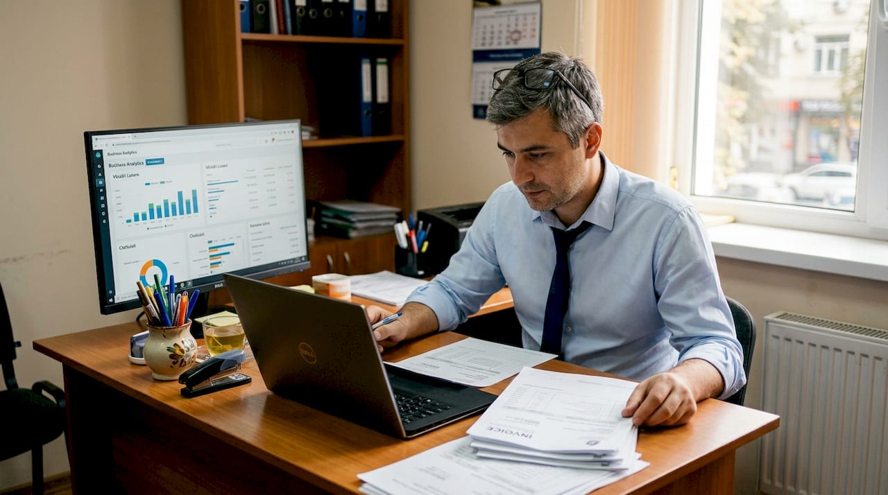 Предприниматель из Молдовы управляет бизнесом с помощью цифровых инструментов