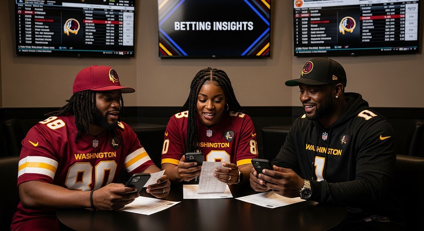 sports betting Commanders lounge