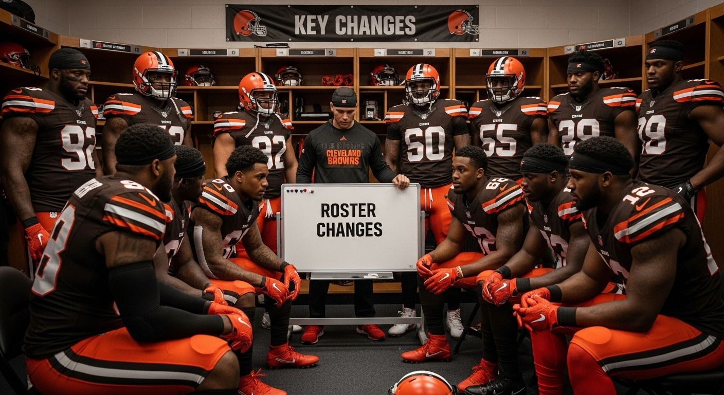 cleveland browns roster changes