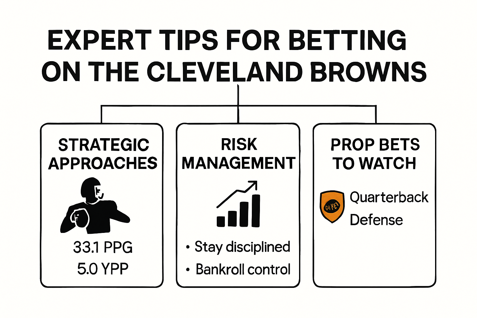 Cleveland Browns betting tips infographic