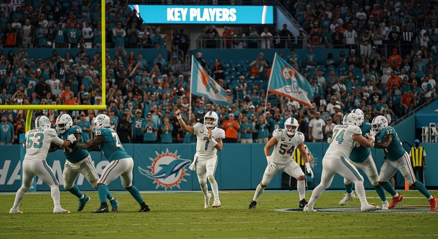 miami dolphins game action