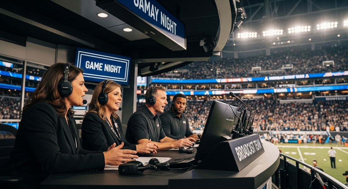 monday night football broadcast team