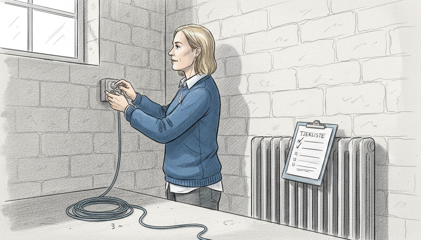 Skolelederen har valgt at få opsat en digital sensor på skolen.