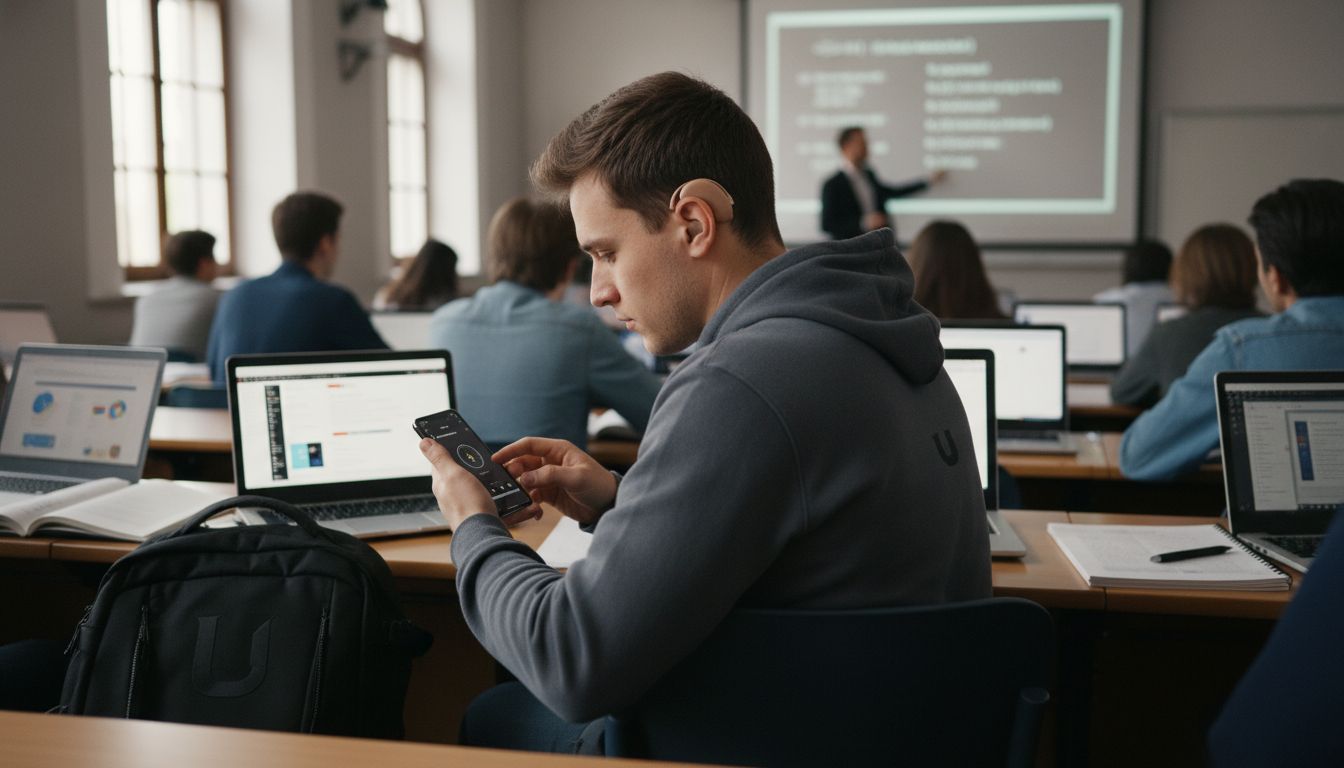 university student hearing aid