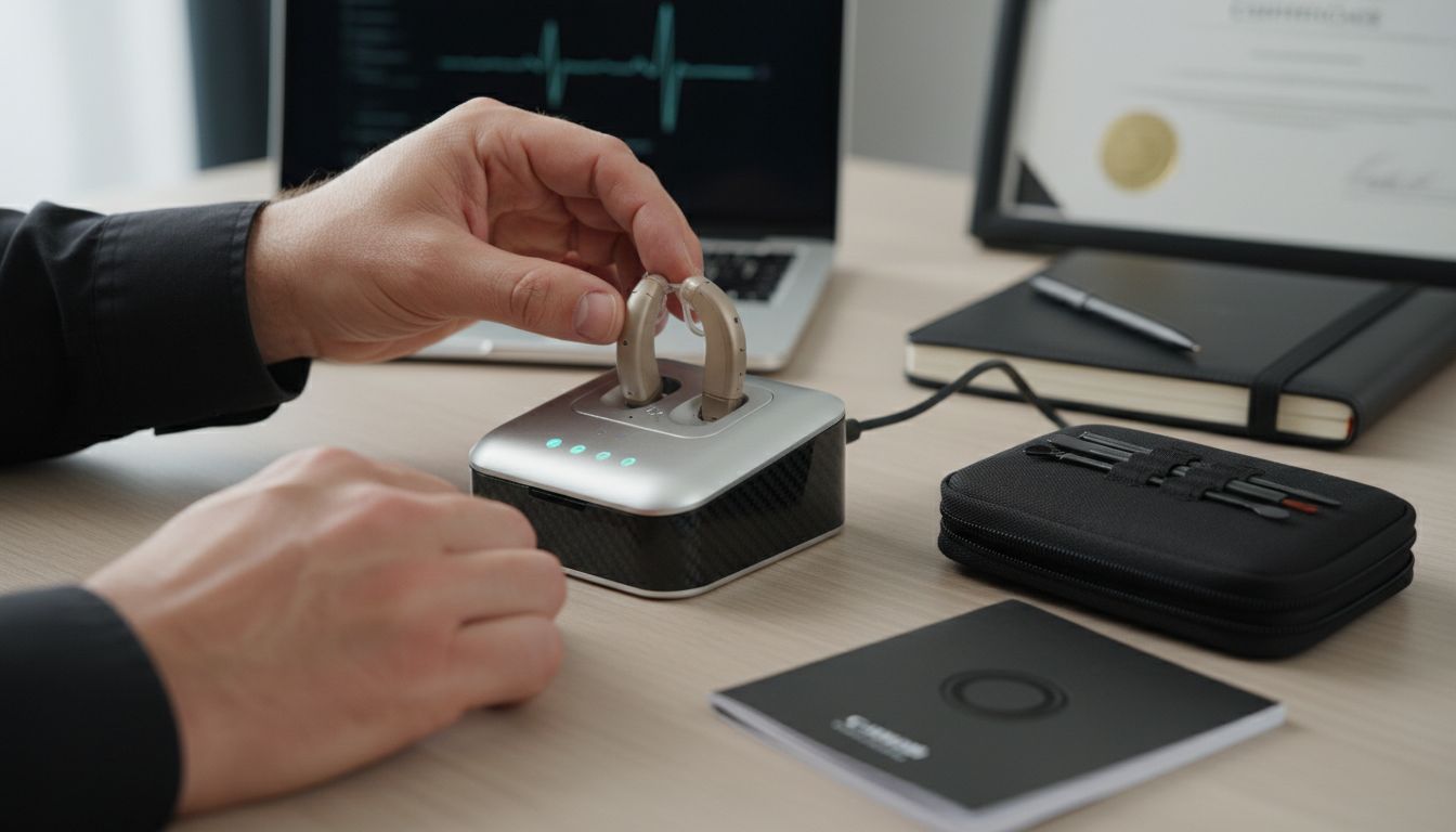 charging hearing aids