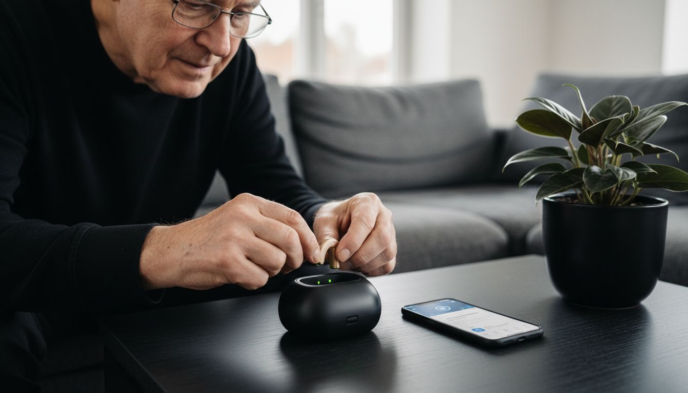 hearing aid charging