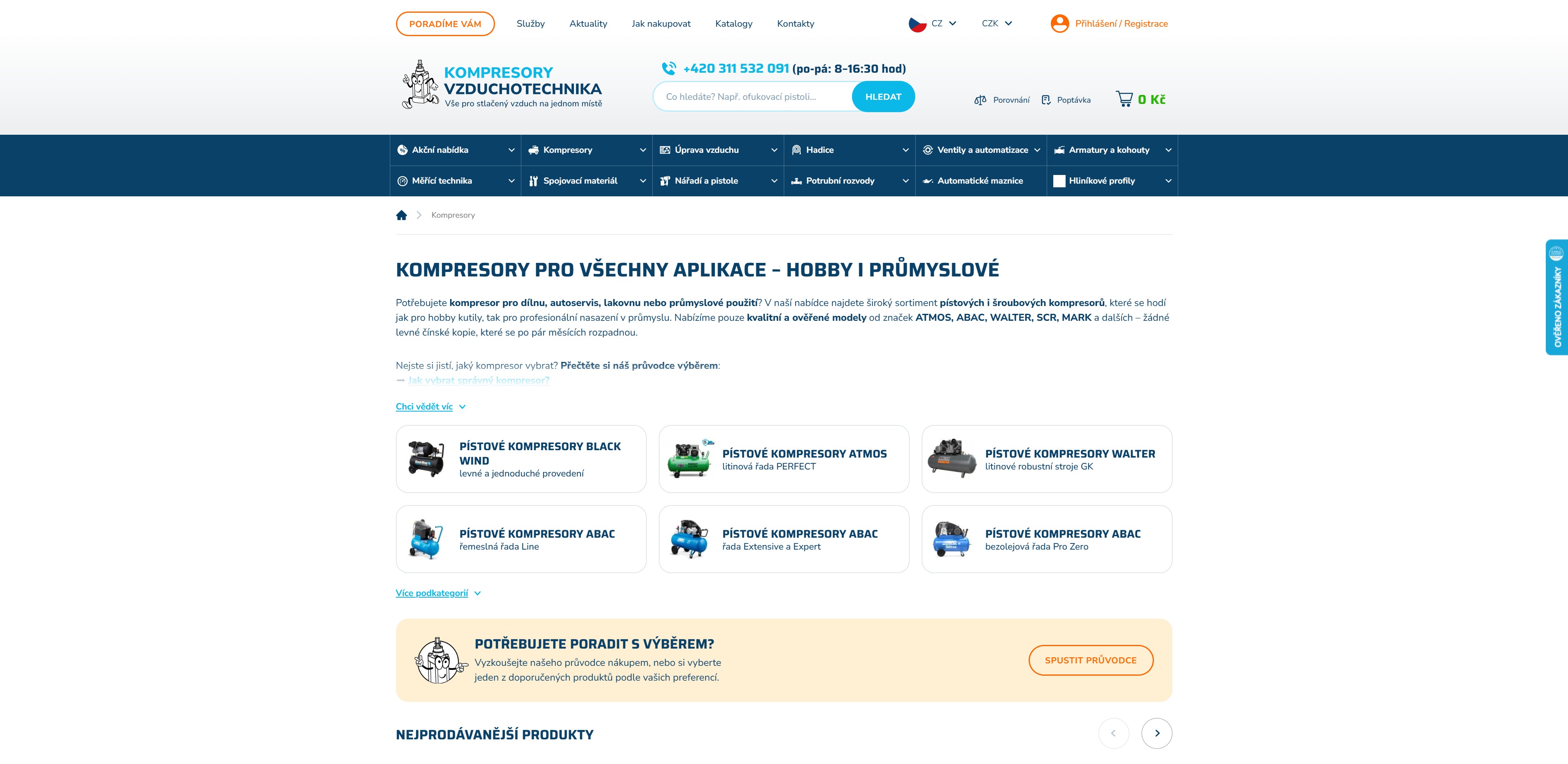 https://kompresory-vzduchotechnika.cz