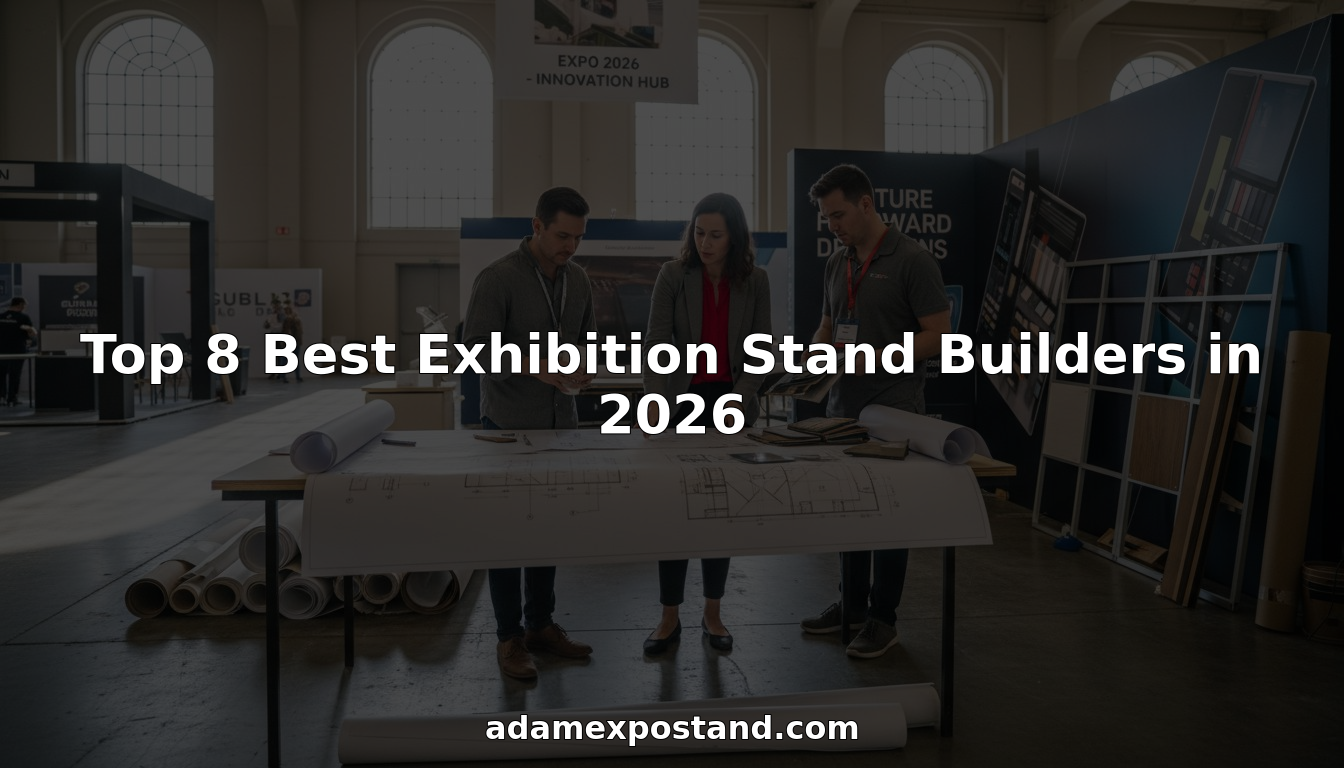 Trade show builders review exhibition stand plans
