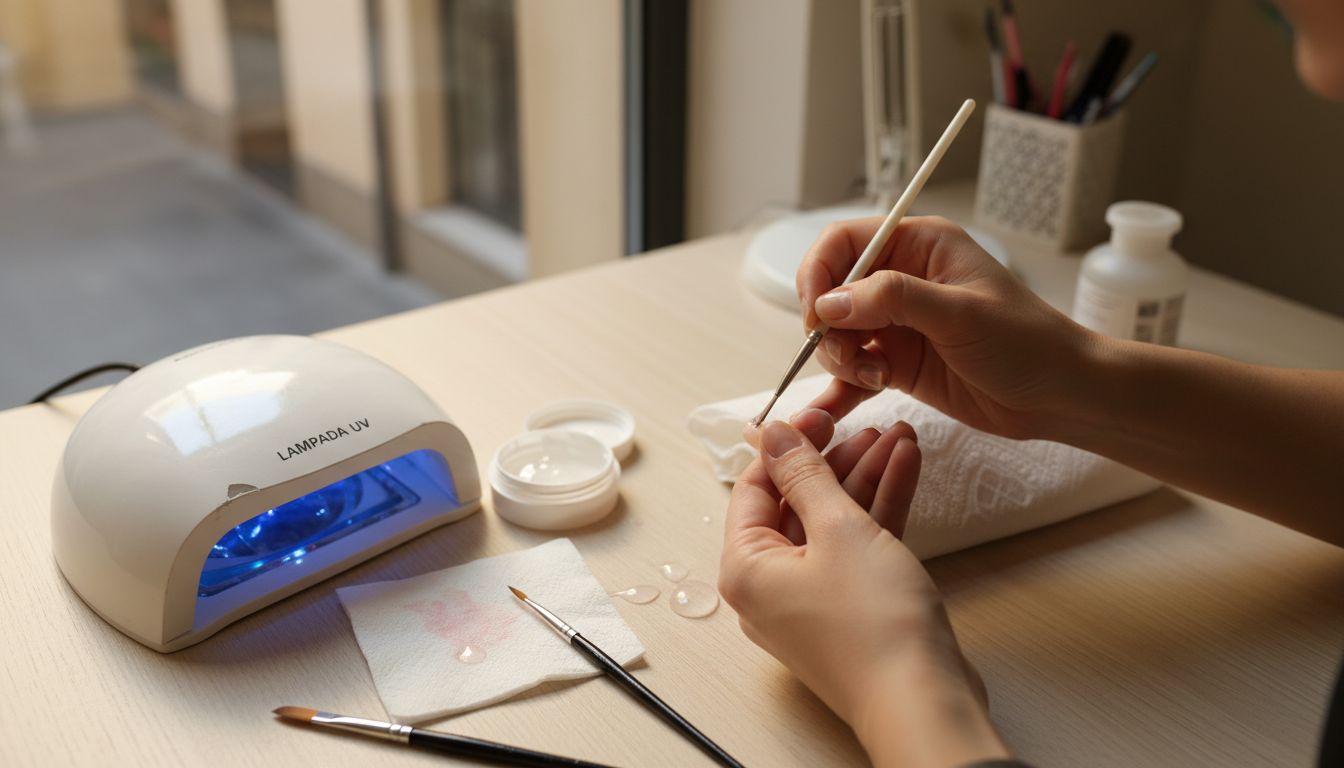 Applicazione del gel per unghie: tutti i passaggi da vicino