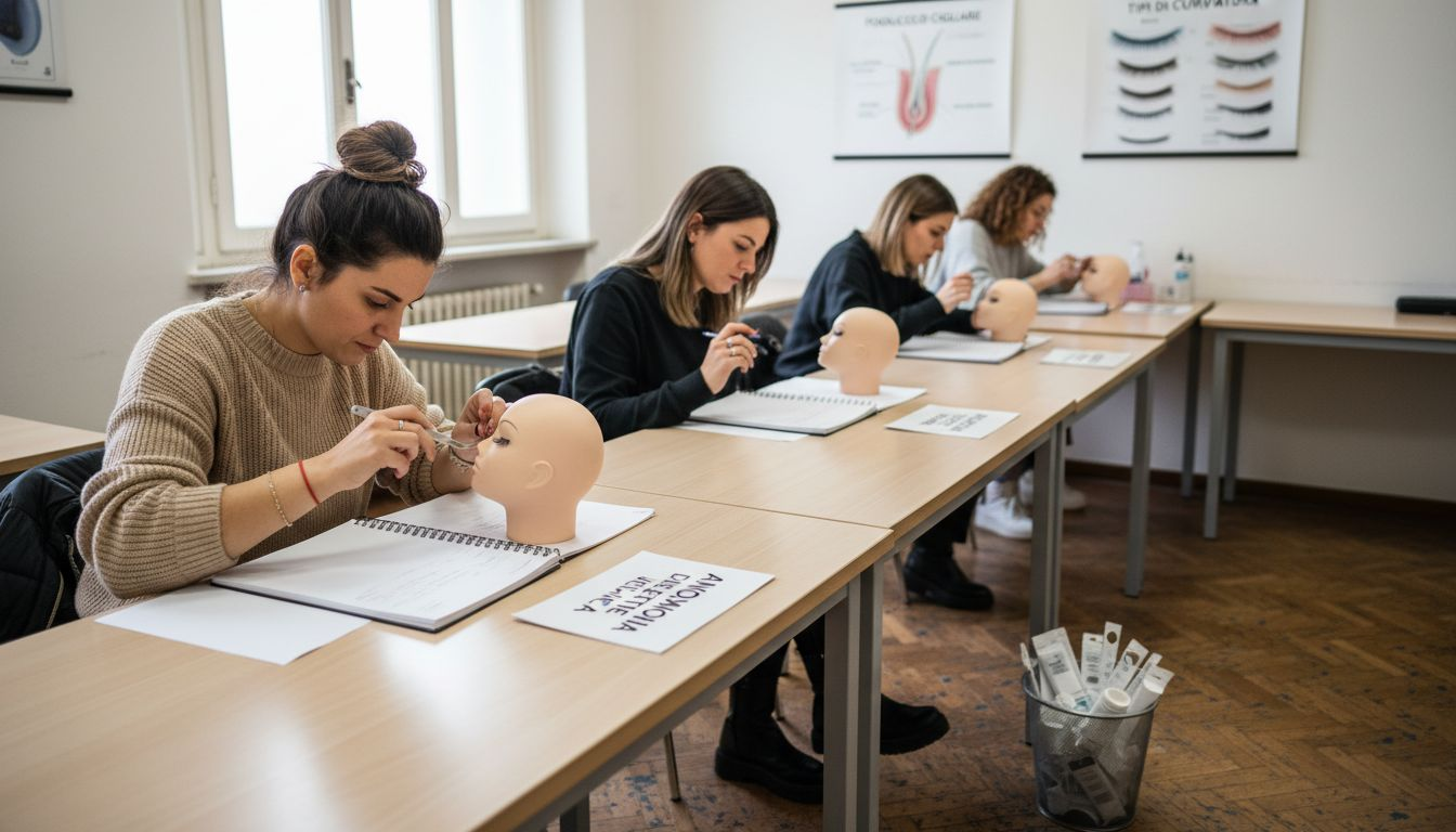 Corsi di formazione in aula per professionisti della bellezza