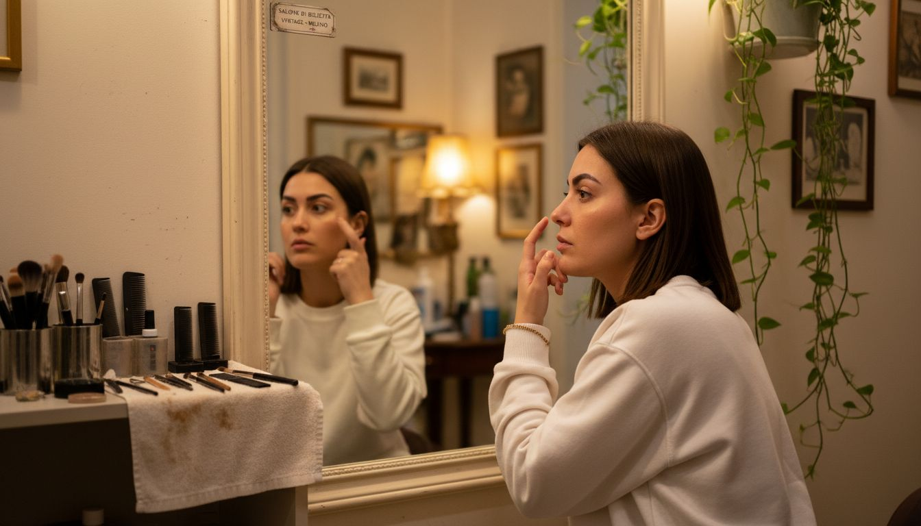 Differenze tra sopracciglia disegnate con henné e con matita