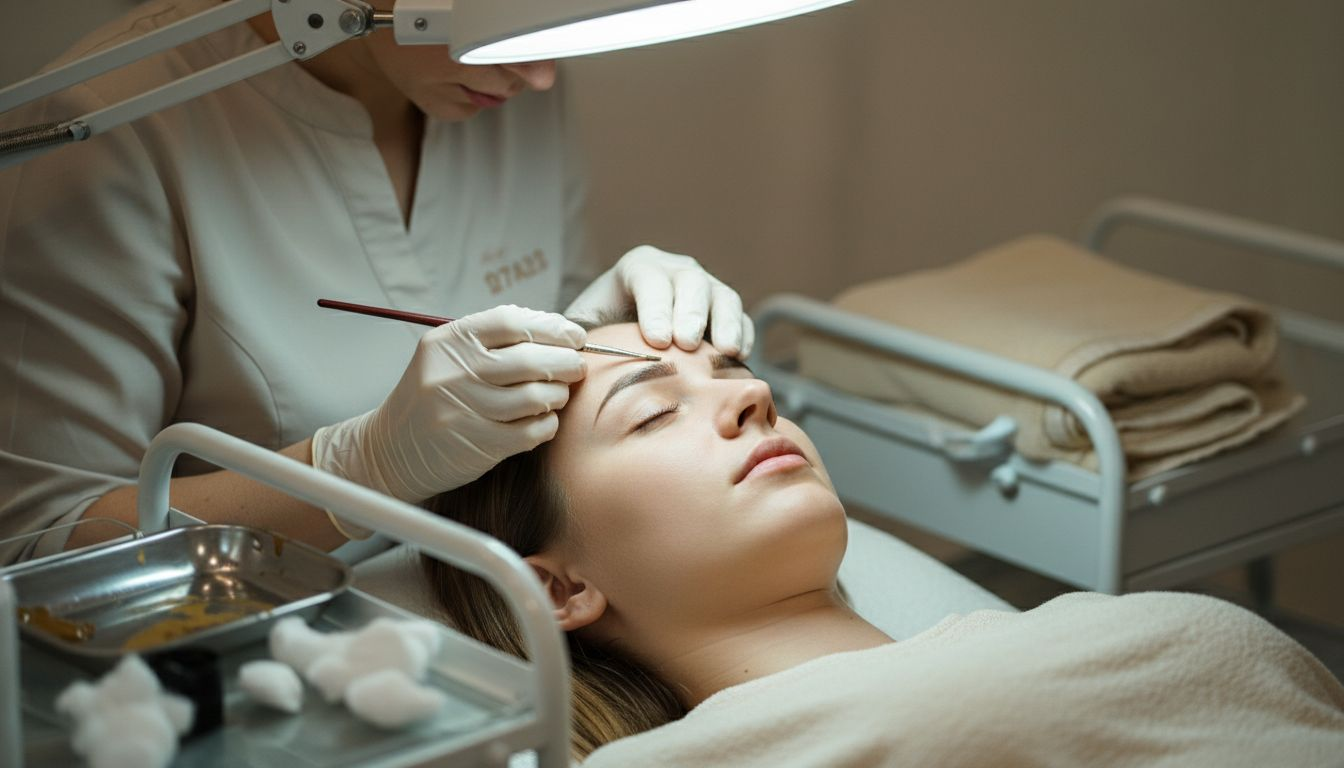 Trattamento professionale con henné per definire e valorizzare le sopracciglia