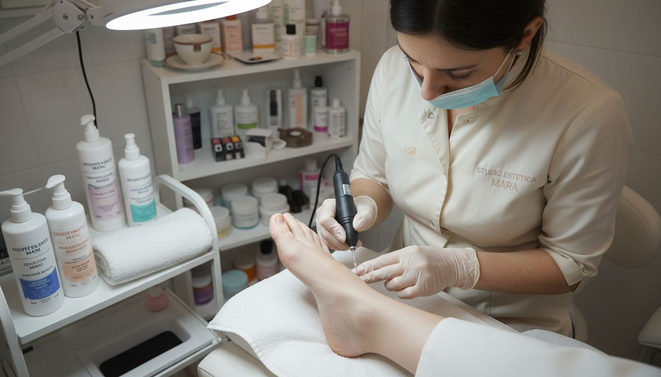 Pedicure specialistico per piedi con particolari esigenze