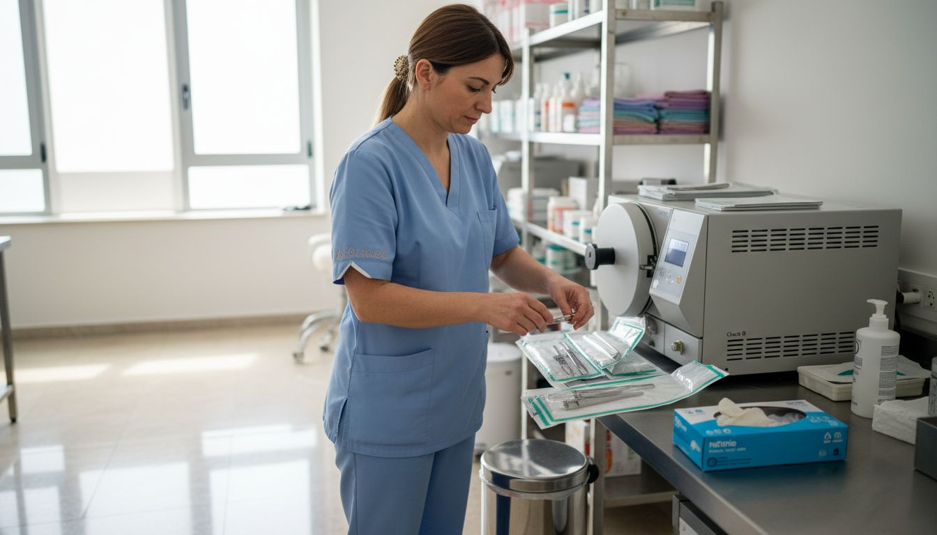 La sterilizzazione degli strumenti tramite autoclave è fondamentale per garantire la massima sicurezza e igiene in ogni ambiente sanitario.