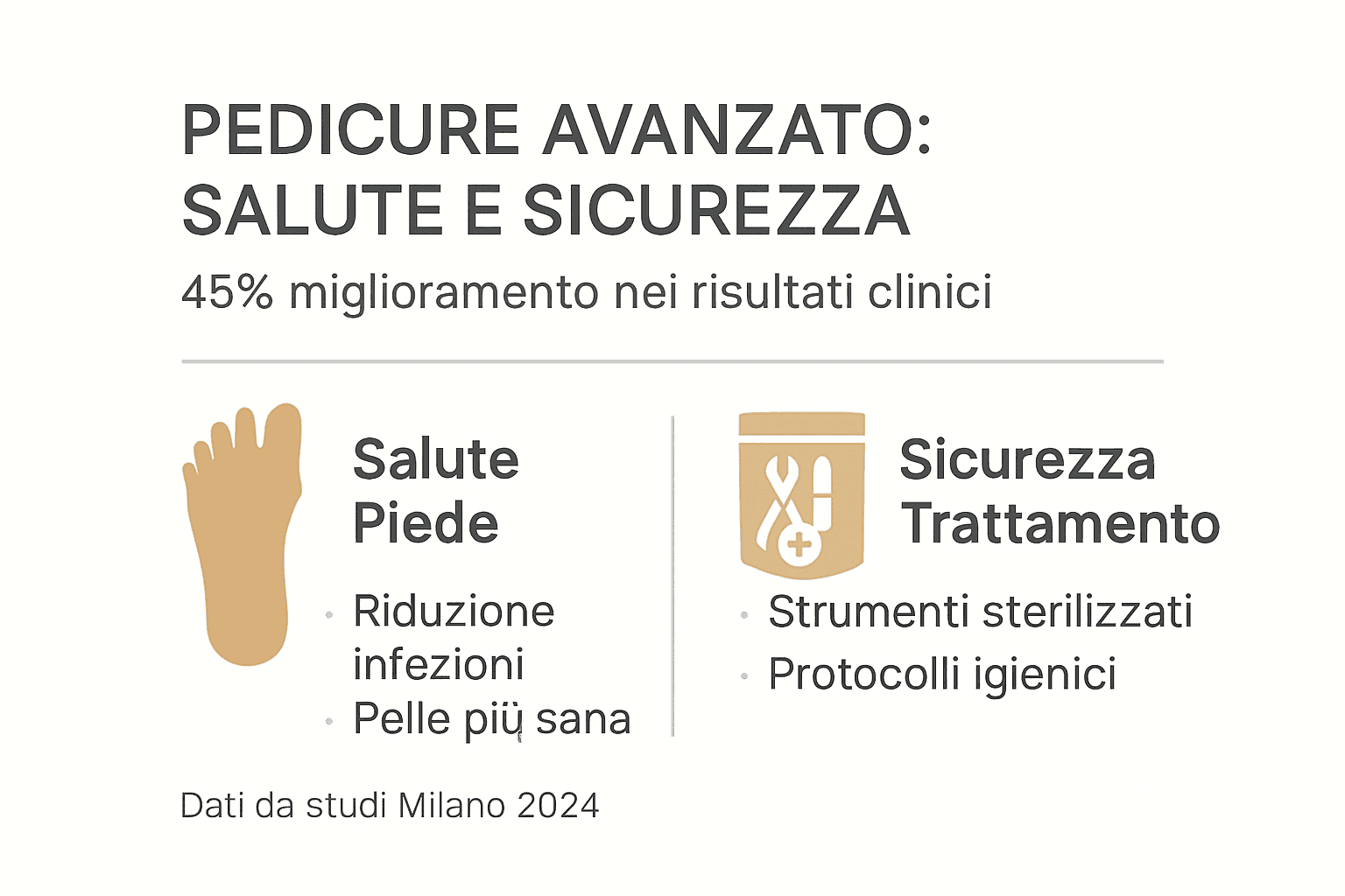 Guida illustrata sulle pratiche sicure e consigli per la salute durante la pedicure