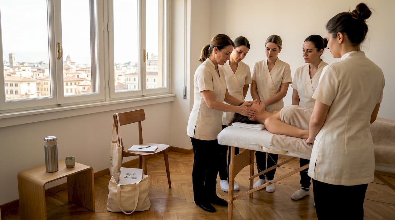 Workshop pratico di massaggio Kobido dedicato alle estetiste