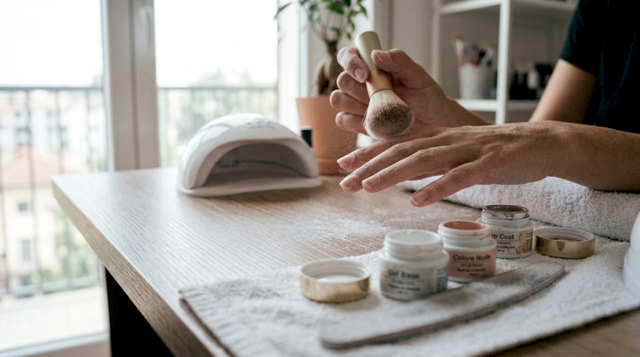 Procedura della ricostruzione delle unghie in gel su mani femminili: tutti i passaggi fondamentali