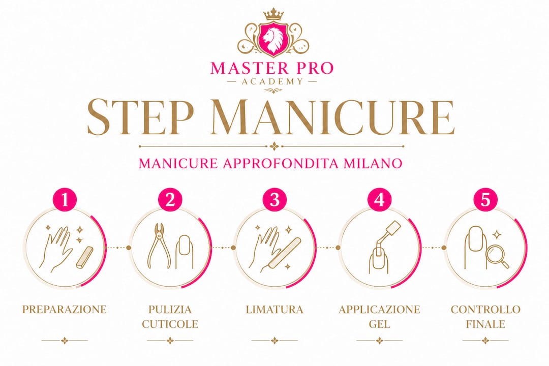 Guida illustrata ai passaggi per una manicure professionale a Milano