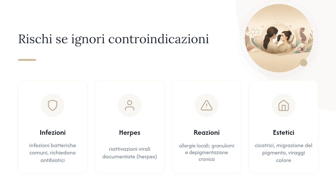 Cosa succede se si ignora una controindicazione? — overview diagram