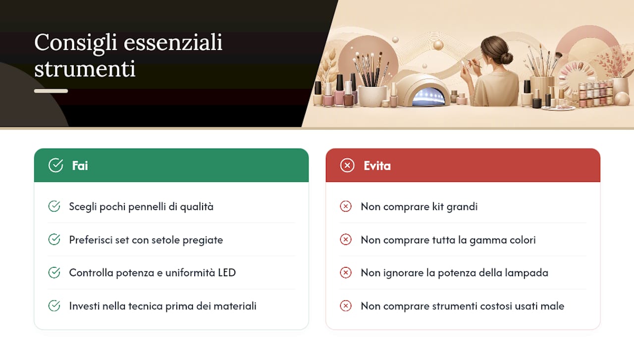 Cosa consiglio davvero a chi sta scegliendo gli strumenti — overview diagram