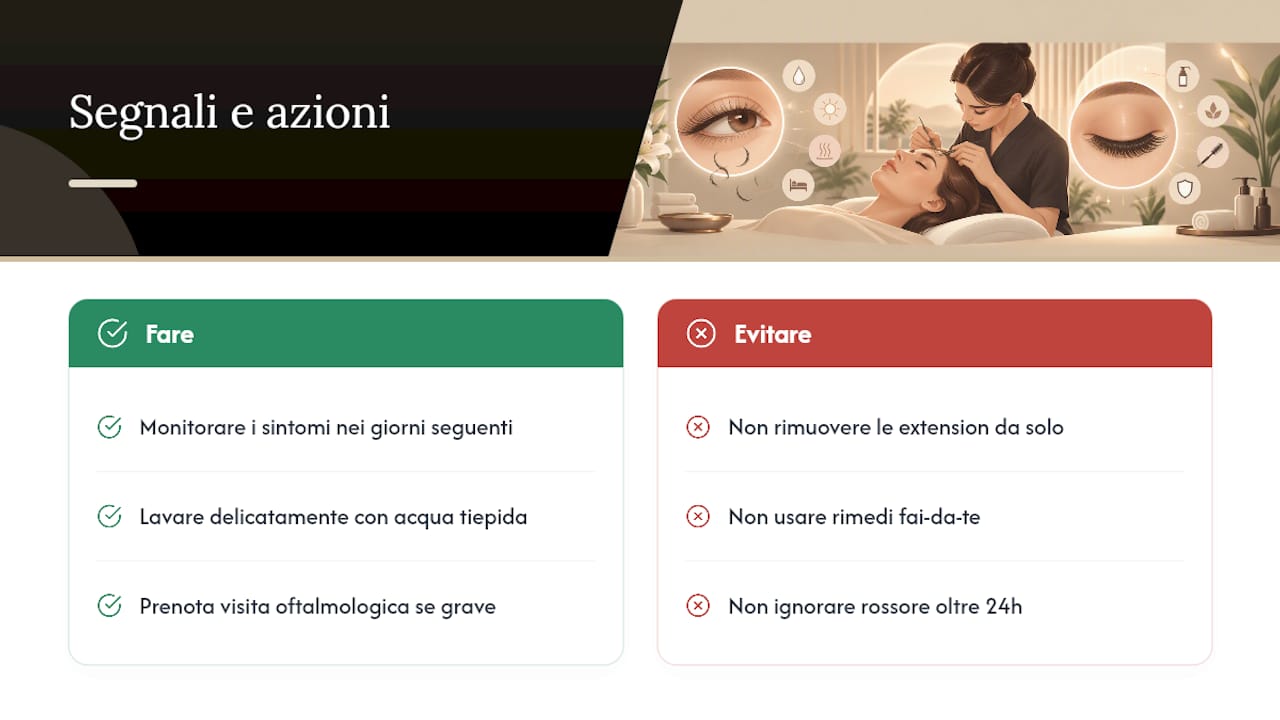 Segnali di reazione allergica e quando serve un medico — overview diagram