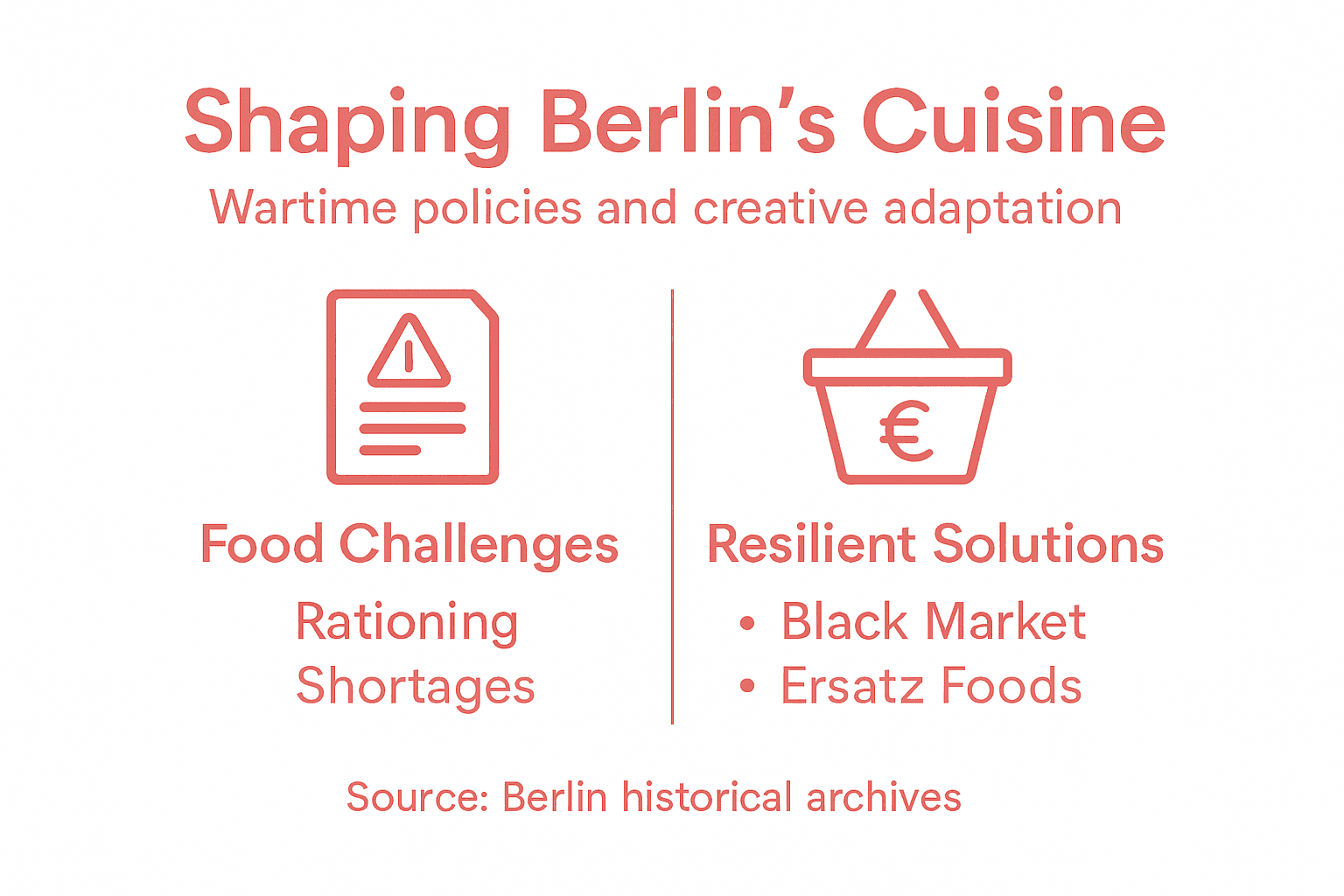 Infographic showing food policy and adaptation