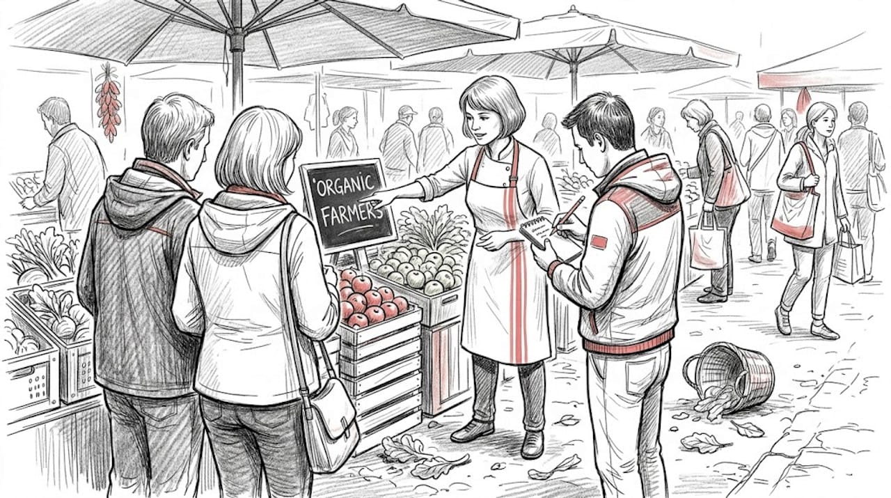 Chef-led culinary tour at Berlin market