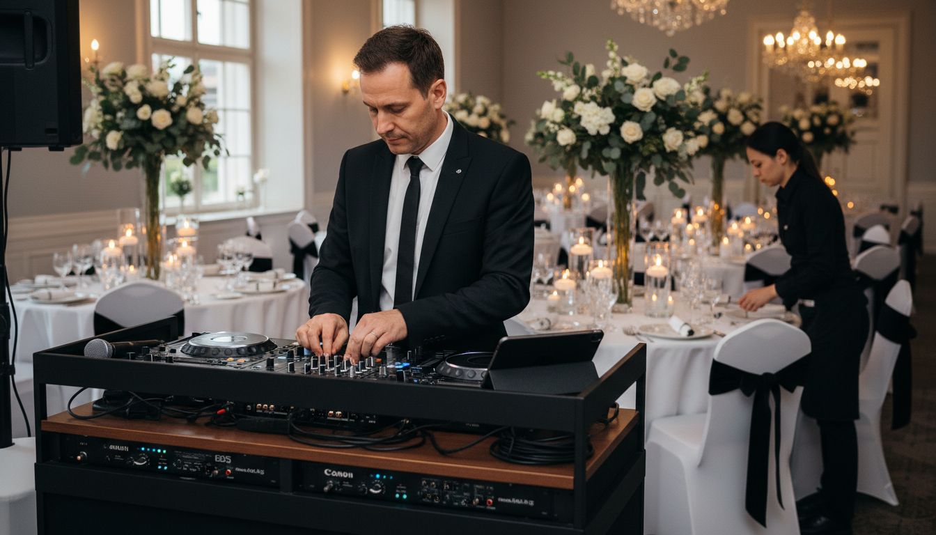 DJ Hochzeitsfeier Vorbereitung