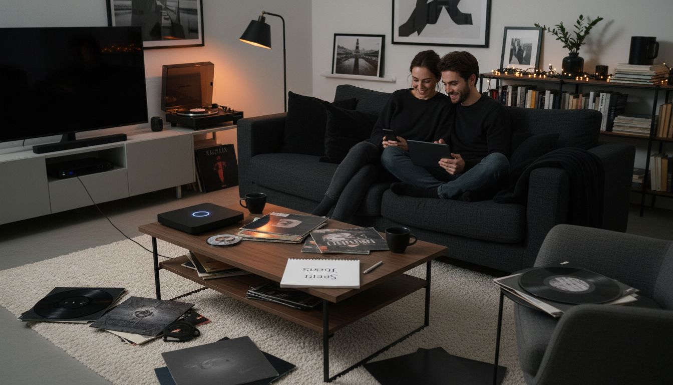 Hochzeitstanz Musik auswählen: Perfekte Songs finden leicht gemacht 2 Paar Musikabend Auswahl