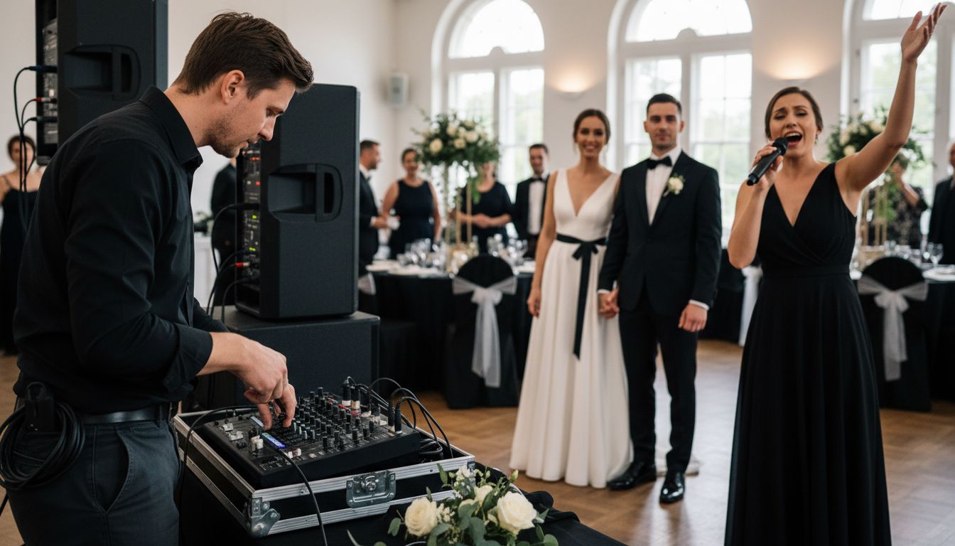 Soundcheck Hochzeit Technik