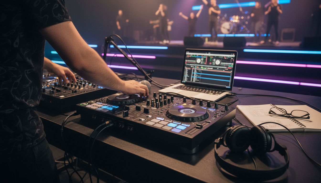 DJ-Equipment Event-Setup