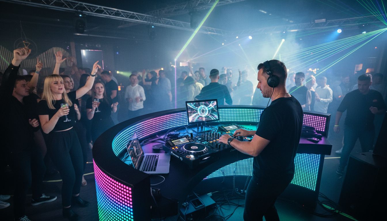 energetischer party dj