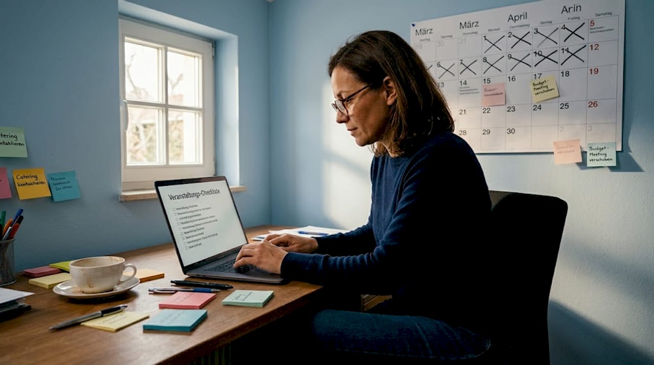 Erstgespräch mit DJ: So gelingt die perfekte Eventplanung 2 Eventmanager prüft die Checkliste für das Vorgespräch mit dem DJ