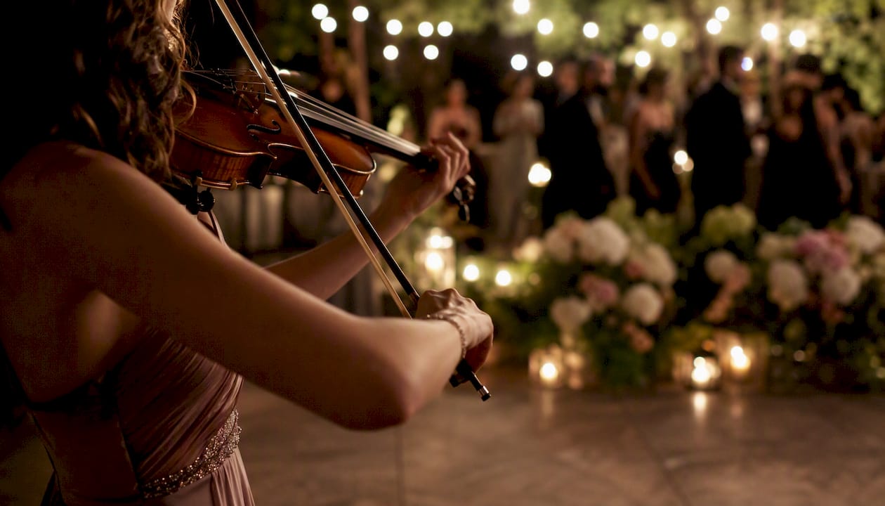 Live-Geigenmusik zur Hochzeit – ein unvergessliches Highlight für Ihren besonderen Tag.