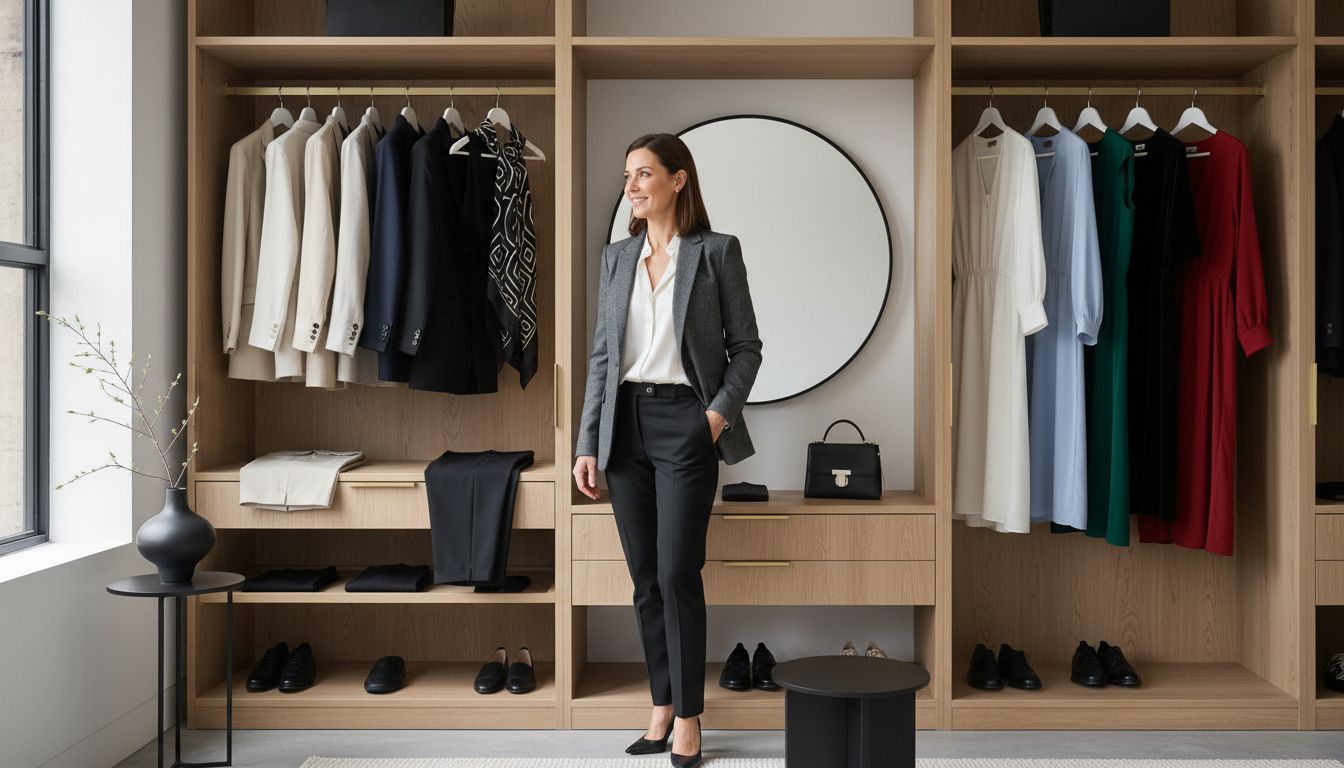 professional capsule wardrobe