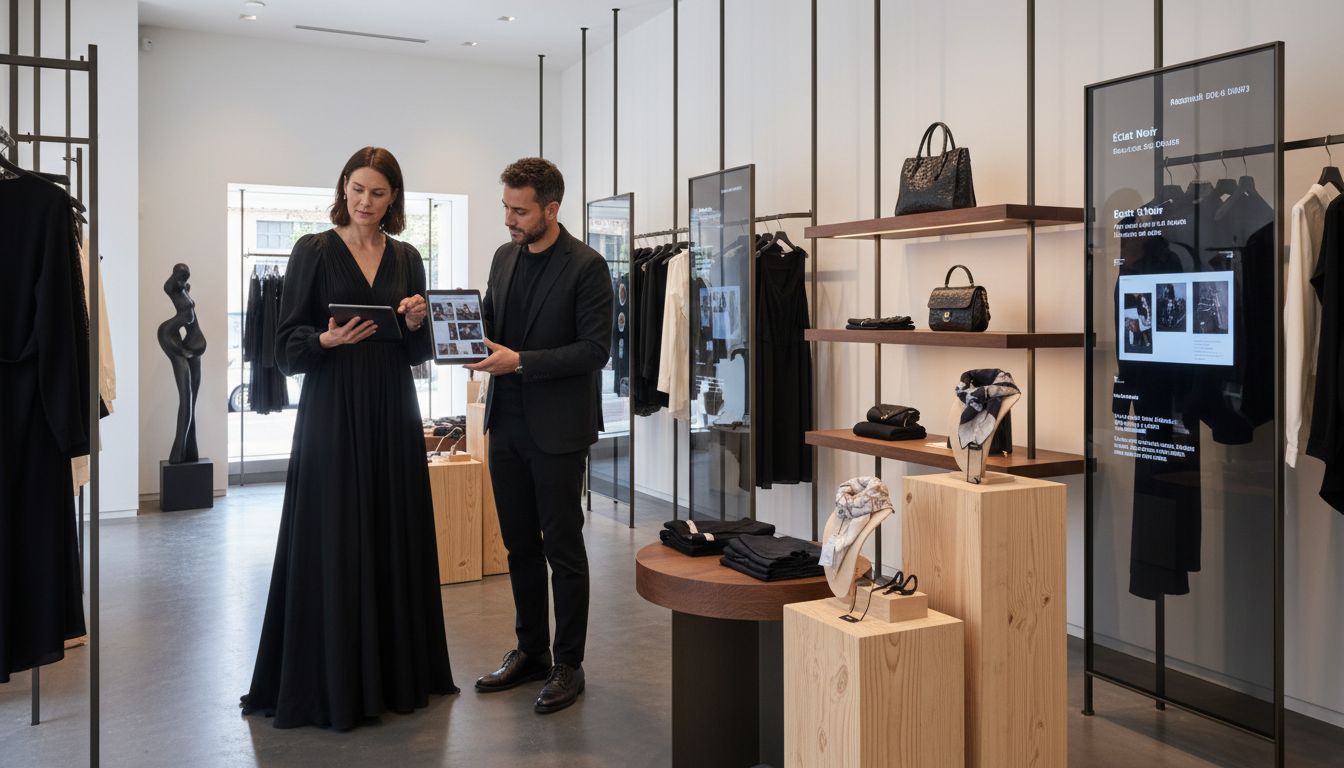 luxury retail curation