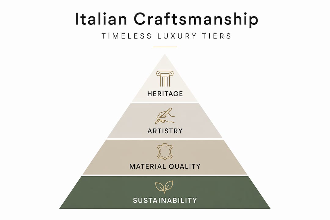 Italian craftsmanship hierarchy for camisoles