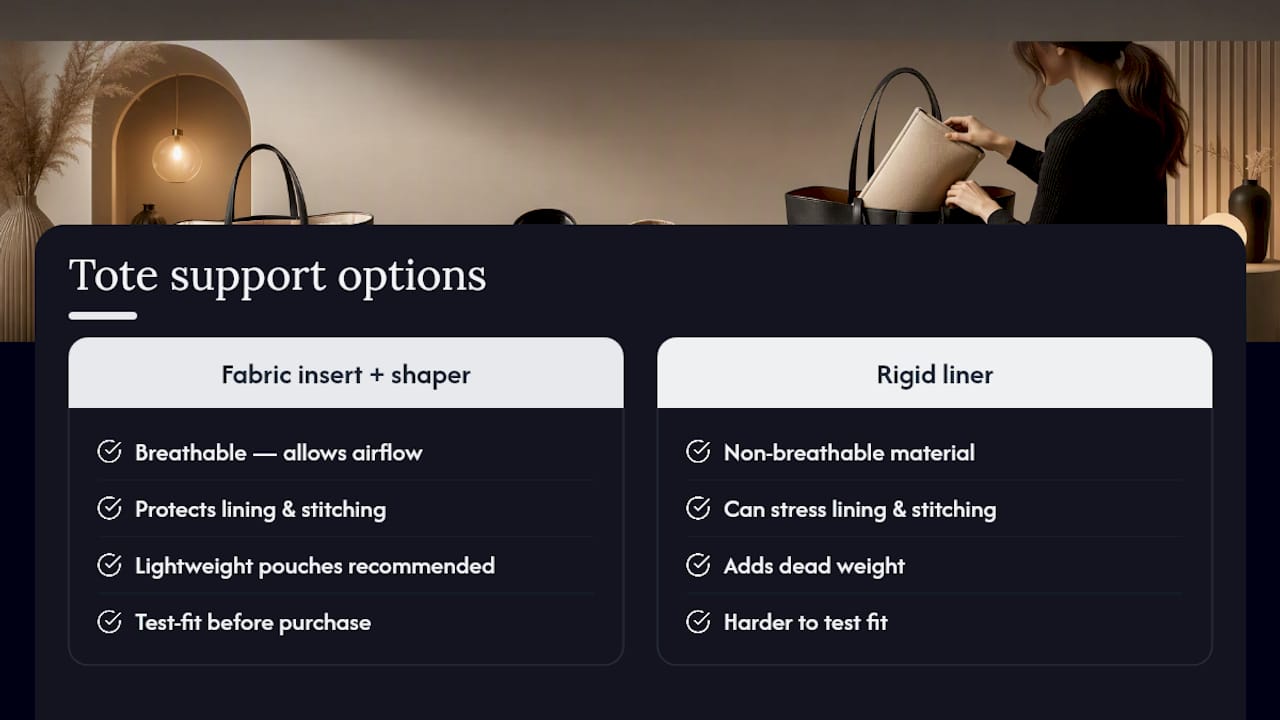 What Does Vivien Lauren Recommend for Handcrafted Totes? — overview diagram