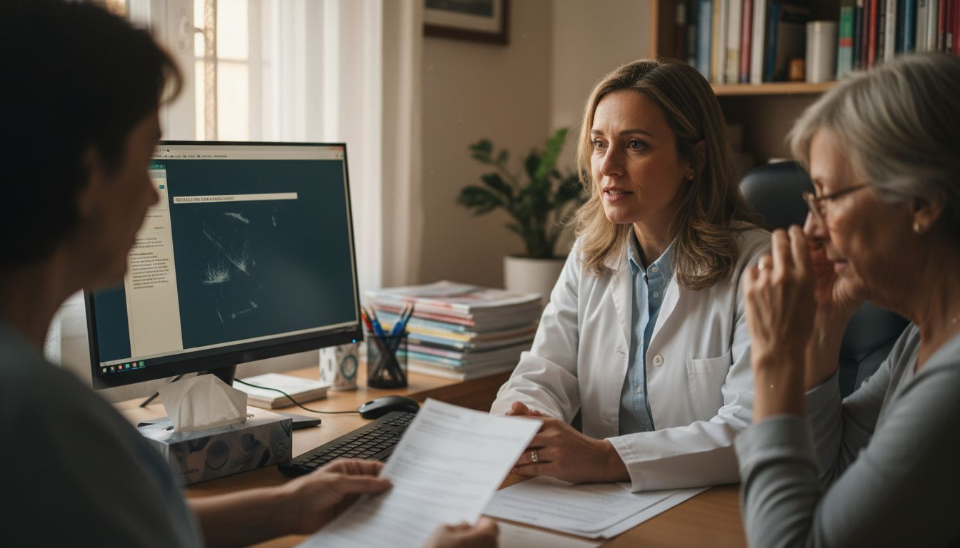 Consulta médica para revisar los niveles de vitamina D