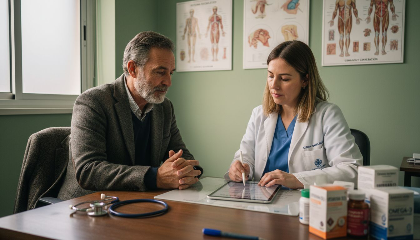 Asesoría médica sobre el uso de suplementos para cuidar tus articulaciones