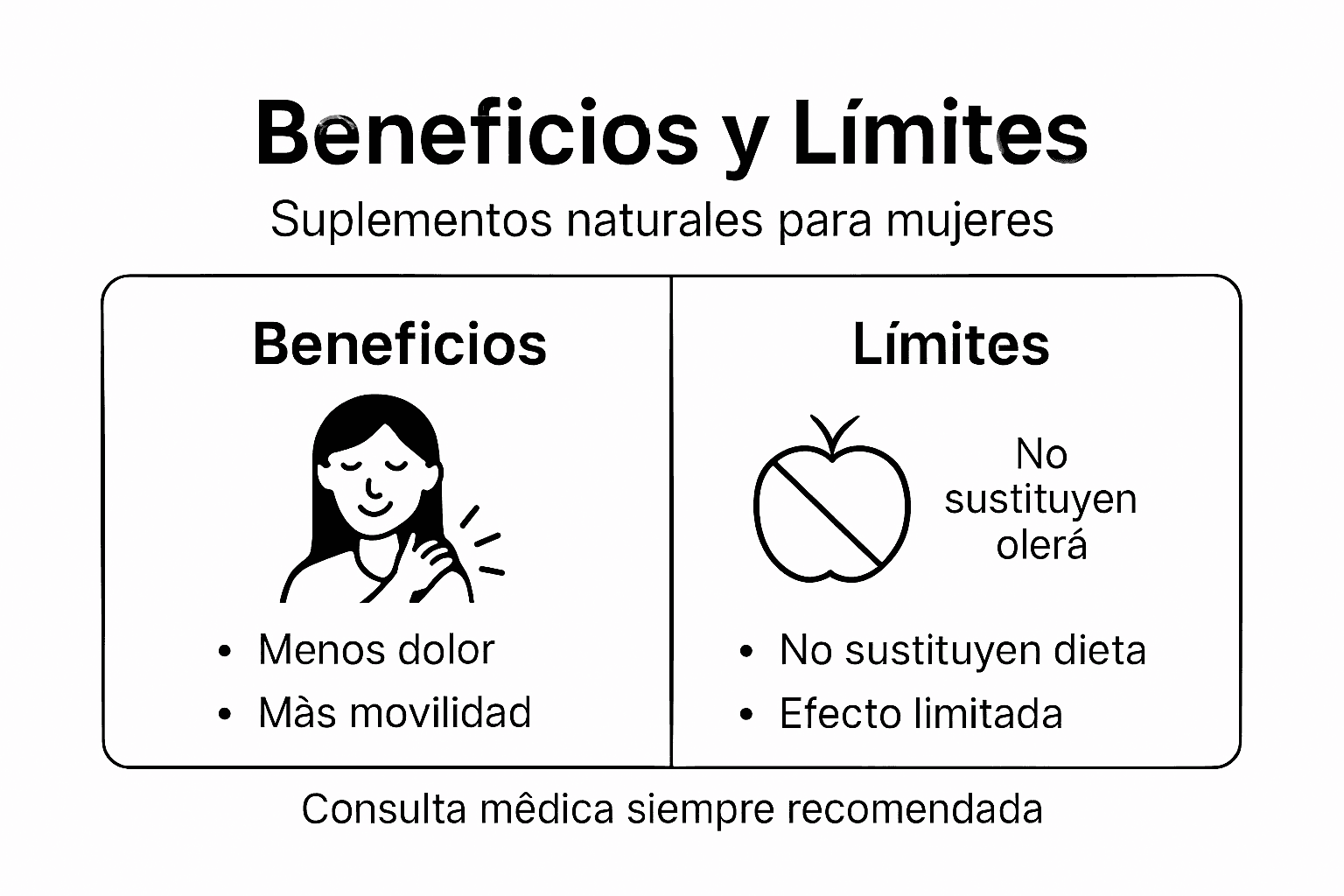 Infografía: lo que debes saber sobre los suplementos naturales — ventajas y precauciones