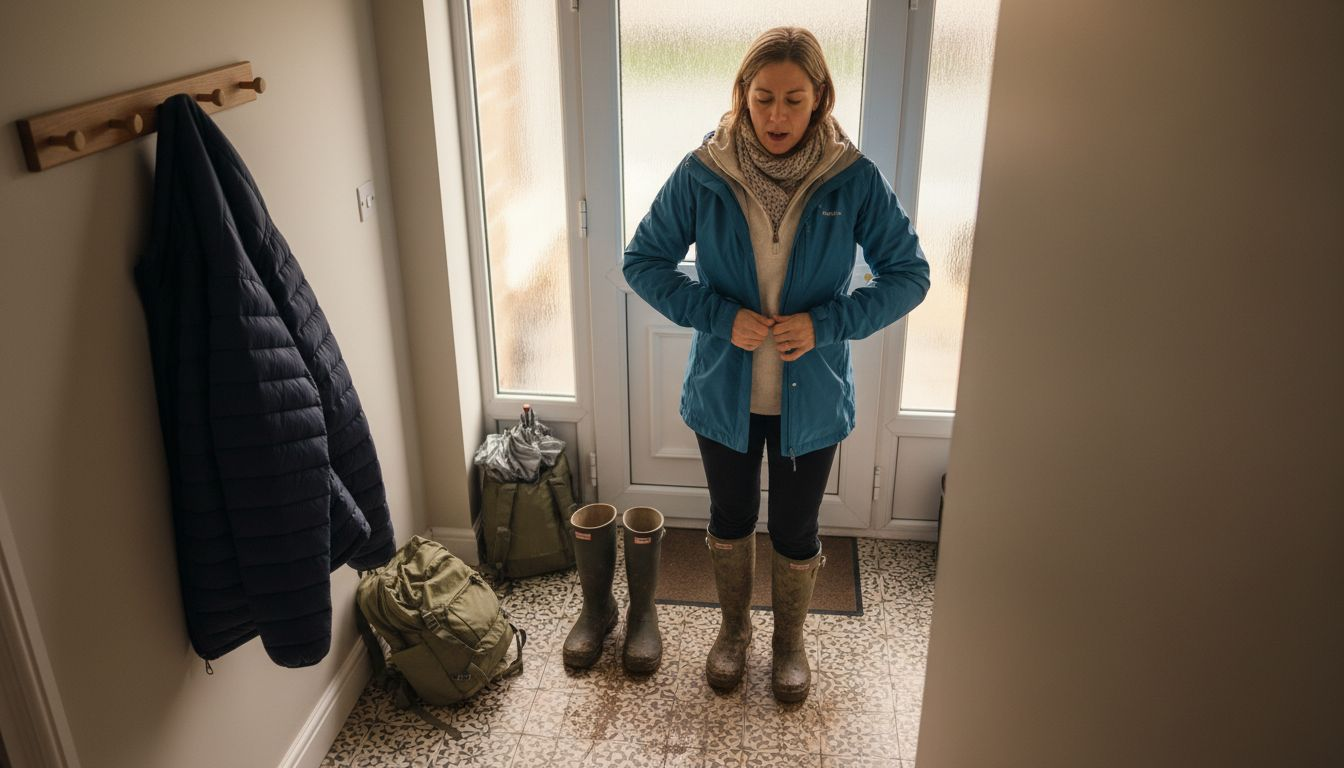 Layered clothing for Oxford weather tours