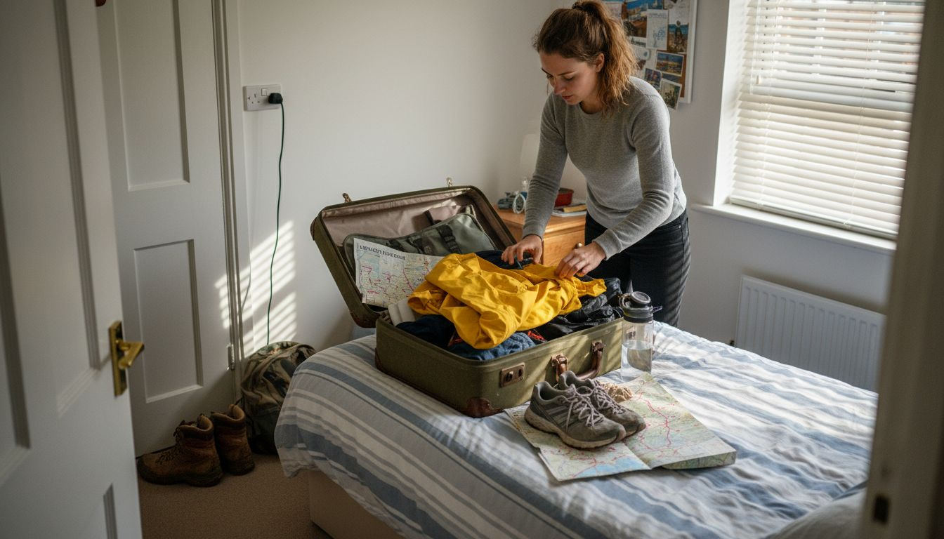 Packing essentials for Oxford walking tour