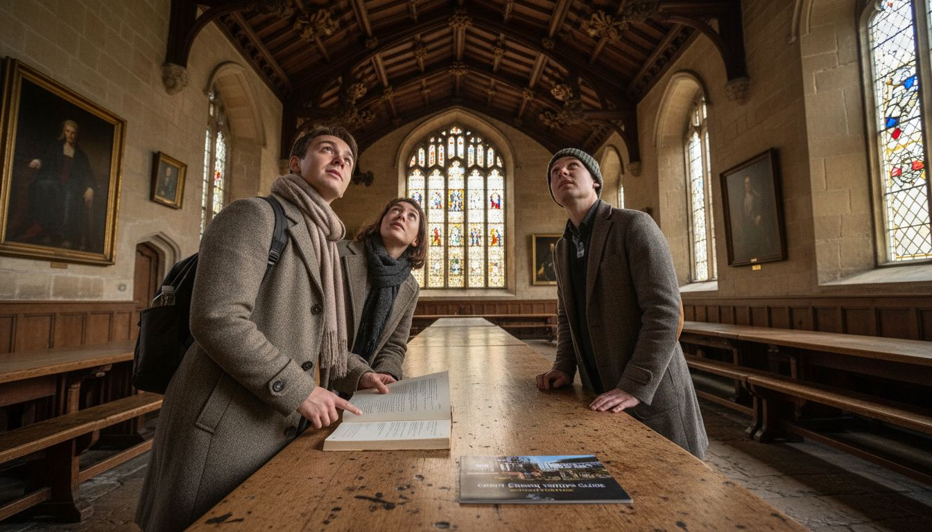 Visitors in Oxford’s Harry Potter-inspired hall