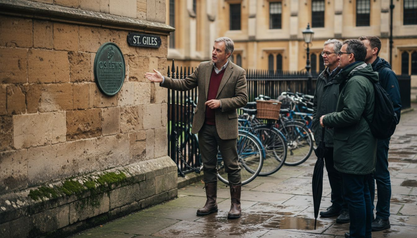 Guide explains Oxford literary tour themes