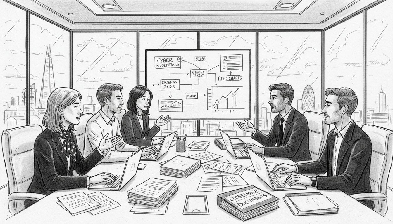 cybersecurity team meeting